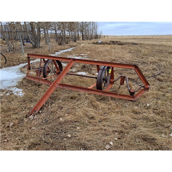 Double Ring "Crazy Harrows"  with Wheeled Draw Bar