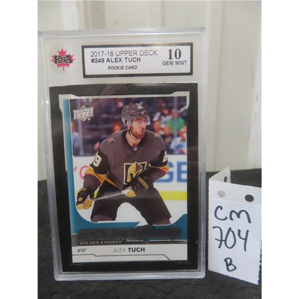 Graded Alex Tuch Young Guns Rookie Card