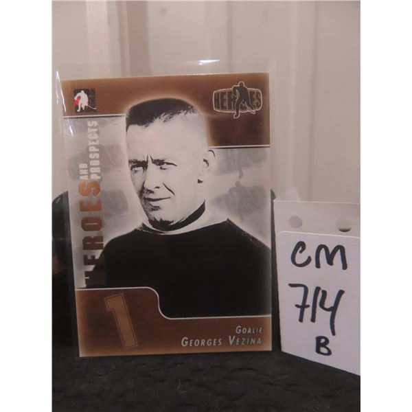Georges Vezina Hockey Trading Card