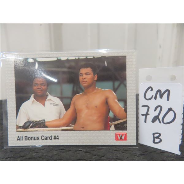 Muhammad Ali Boxing Trading Card