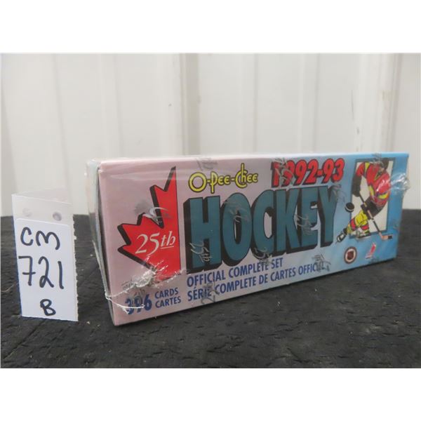 Factory-Sealed 1992–93 O-Pee-Chee Complete 25th Anniversary Set