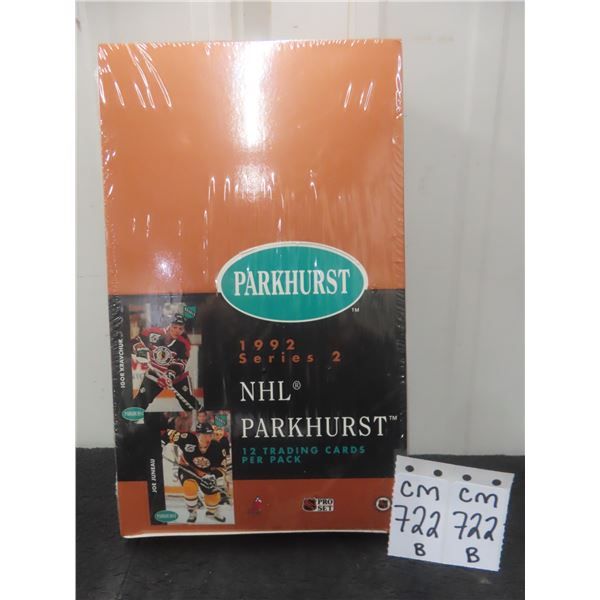 Factory-Sealed 1992 Parkhurst Series 2 Hockey Box
