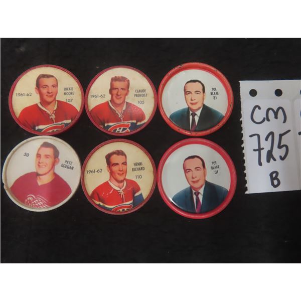 1960s Hockey Coin Collection