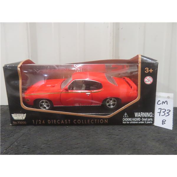 Motor Max 1:24 Scale 1969 Pontiac GTO Judge Die-Cast Model