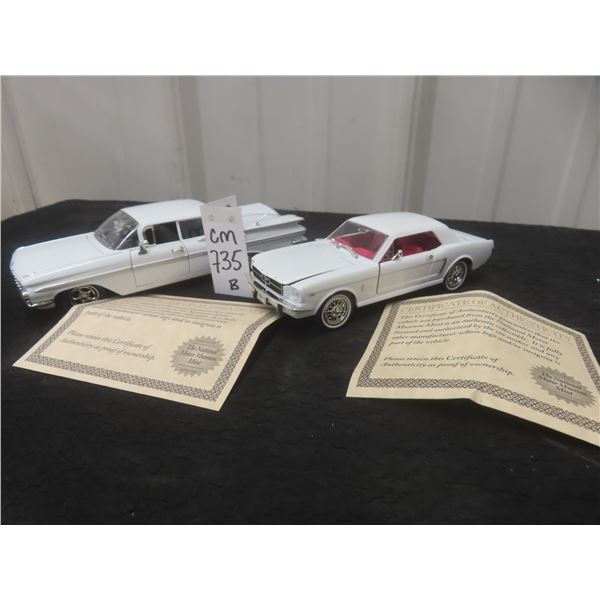 Two-Piece National Motor Museum Die-Cast Car Set