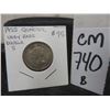 Image 1 : 1955 Canada Quarter – Very Rare Double-S Variety