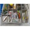 Image 9 : Tackle Box Filled with Bobbers, Lures, Weights, Pickerel Rigs, and More