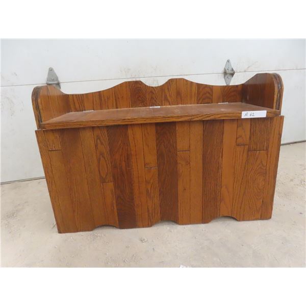 Deacon’s Bench with Storage (24" × 37" × 13½")