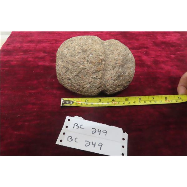 First Nations Large Stone Hammer Head
