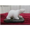 Image 1 : Polar Bear Stone Carving