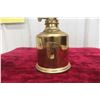 Image 5 : 1887 Pernisch Brass Coal Oil Lamp with Wall Mount or Carry Handle
