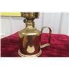 Image 6 : 1887 Pernisch Brass Coal Oil Lamp with Wall Mount or Carry Handle