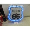 Image 1 : Route 66 Clock with Neon Border (Working)