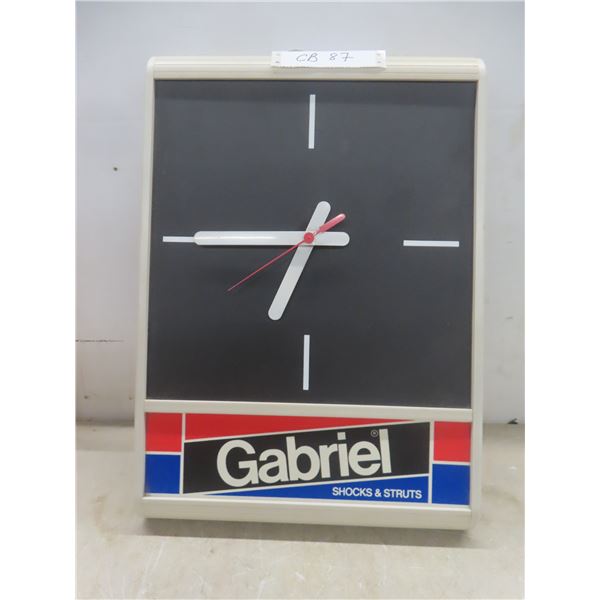 Gabriel Shock & Strut Promotional Clock (Working)