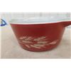 Image 2 : Vintage Pyrex Autumn Wheat Casserole 475B