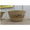 Image 3 : Set of Two Pyrex Mixing Bowls (Homestead and Mushroom Patterns) and Woodland Mug
