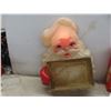 Image 4 : Vintage Plastic Santa Wall Hanging and Two Noma Rope Frost Candles with Original Boxes