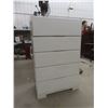 Image 1 : Painted Dresser with Five Drawers (44" × 28" × 15")