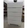 Image 7 : Painted Dresser with Five Drawers (44" × 28" × 15")