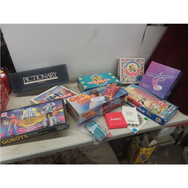 Eight+ Board Games Including Marathon, Remember, Boardwalk, Gnip Gnop, Pictionary, and More