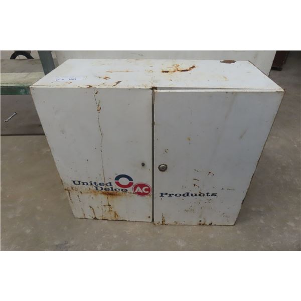 United Delco AC Metal Two Door Cabinet 25" x 30" x 13"
