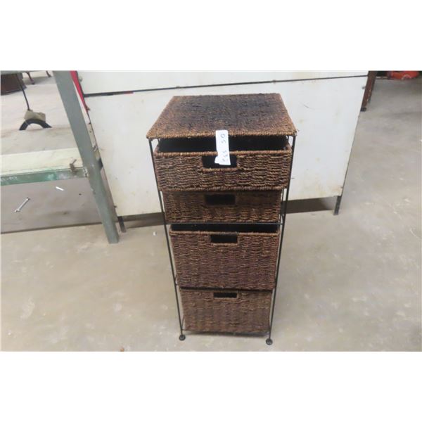 Four Drawer Organizer 31" x 13" x 14"