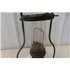 Image 5 : Hanging Aladdin Coal Oil Lamp with Bracket and Four Coal Oil Lamps (Two Matching Sets)