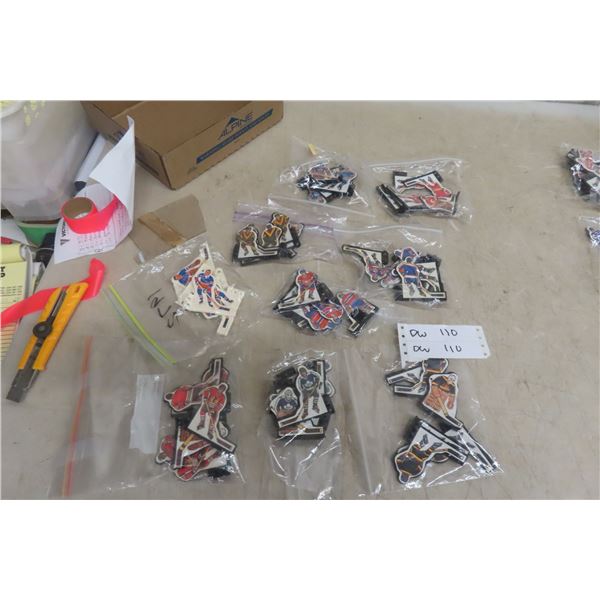 Rod Hockey Players Nine Teams All Canadian Including Winnipeg Jets and Quebec Nordiques