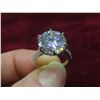 Image 7 : 5.00 CT GRA Certified Round Brilliant Cut Moissanite Stone VVS D Color Set in Center with 14 Round