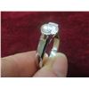 Image 5 : 2.00 CT GRA Certified Round Brilliant Cut Moissanite Stone VVS D Color Set in Half Bezel Set in 925