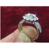 Image 9 : 2.00 CT GRA Certified Round Brilliant Cut Moissanite Stone VVS D Color With 12 Channel Set Baguette