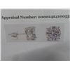 Image 9 : 4.00 CT GRA Certified Round Brilliant Cut Moissanite Stones VVS D Color Set in 4 Claw Filagree