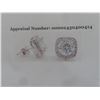 Image 9 : 4.00 CT GRA Certified Round Brilliant Cut Moissanite Stones VVS D Color With 48 Round Brilliant Cut