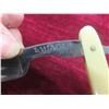 Image 9 : Two Vintage Straight Razors with Case (Case Damaged)