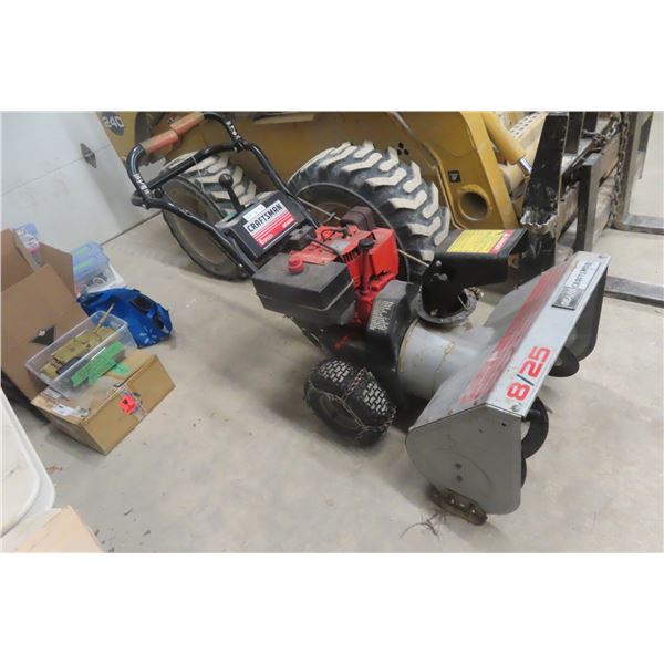 Craftsman 8HP 25" 6 Speed Snowblower with Electric Start