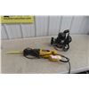 Image 1 : Two Power Tools: Black And Decker 1 3/4 HP Plunge Router and DeWalt Reciprocating Saw