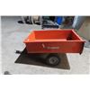 Image 1 : Husqvarna Metal Till Yard Trailer