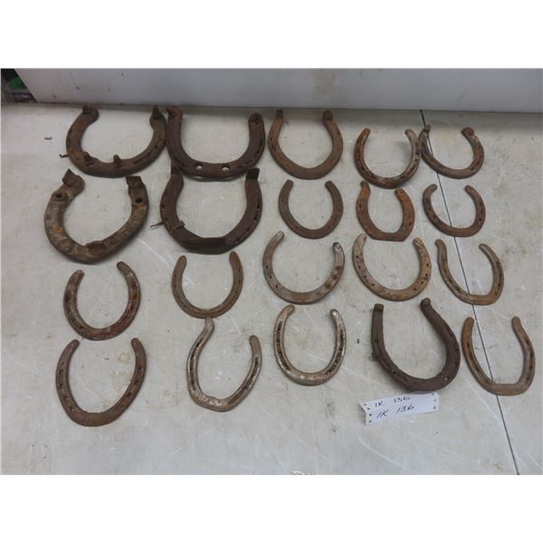 Twenty Lucky Horseshoes