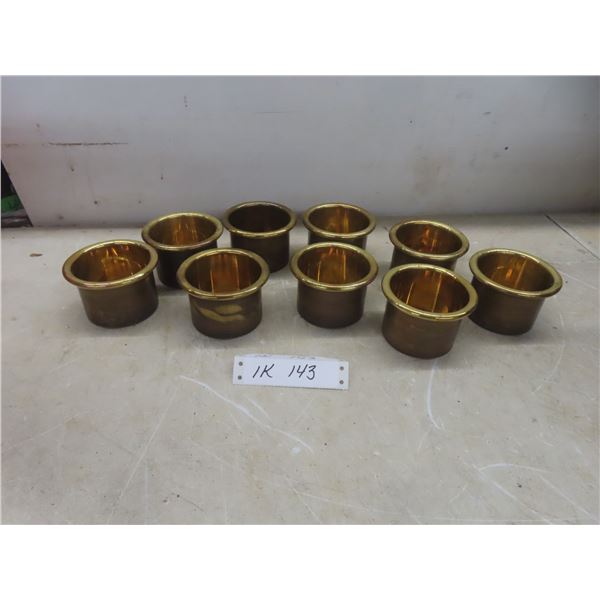 Sixty Brass Cup Holders