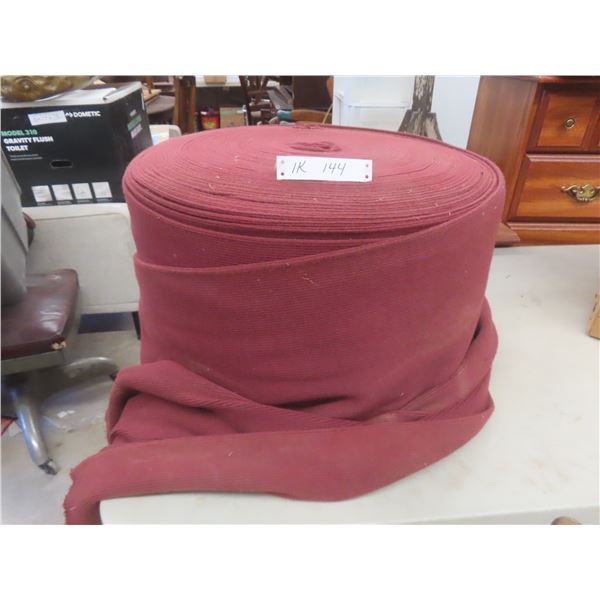 Two Rolls of Stretch Fabric Tabe Shaped