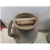 Image 3 : Silverwood Creamer Jug and Large Galvanized Pail