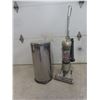 Image 1 : Tall Garbage Can and Hoover Air Sprint Vacuum