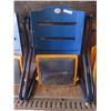Image 7 : Four Stadium Chairs (One Complete, Three Missing Hardware)
