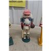 Image 3 : Set of Three Vintage Hand-Painted Wooden Ballplayer Nutcrackers