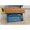 Image 3 : Large Vintage Black & Decker Blue Folding Workmate 400 Bench