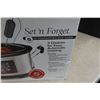 Image 5 : New Hamilton Beach Programmable 6-Litre Slow Cooker (Unopened)