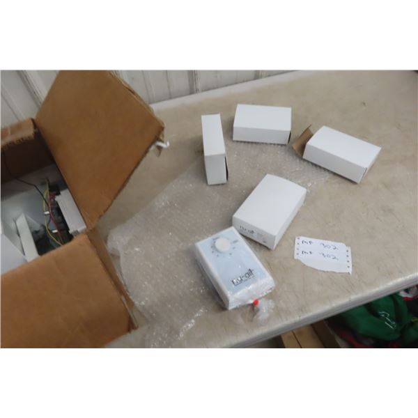 Twelve Nu-Air Wall Controls