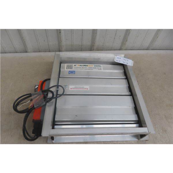 Alumavent Control Damper 18" x 18"