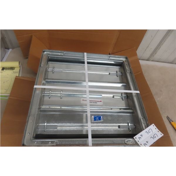 4 Alumavent Control Dampers 18" x 18"