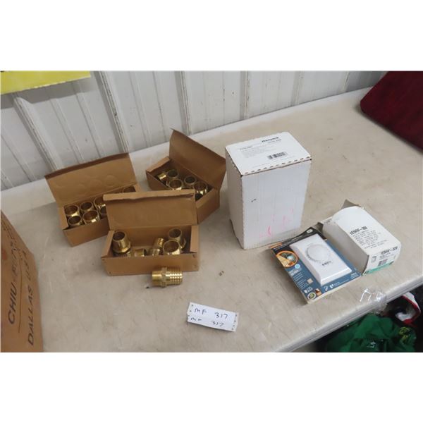 Brass Fittings and Temperature Control Sequencer Timer